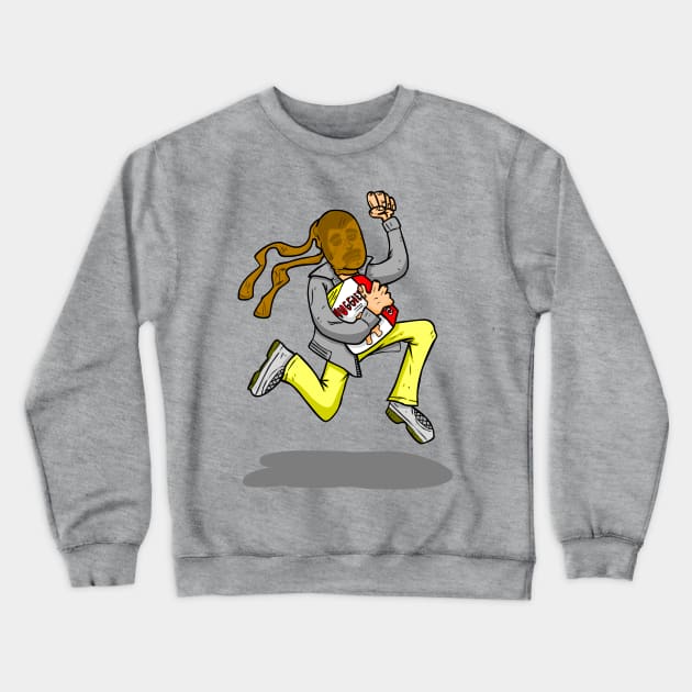 Run H.I. Run Crewneck Sweatshirt by revjosh